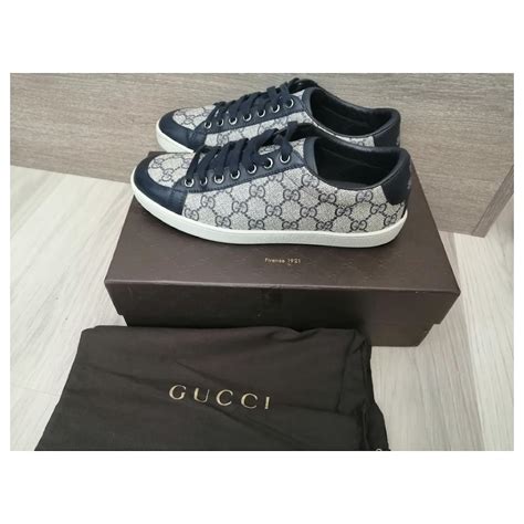 gucci sneakers women blue|navy blue Gucci sneakers.